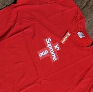 Supreme box cross logo